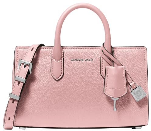 Michael Kors Scarlett Extra-Small East West Crossbody Bag, Borsa a Tracolla Donna, Hardware Color Argento/Rosa fumé, Taglia Unica