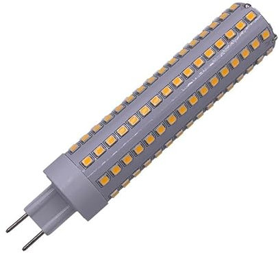 HHF Home Lighting, Pack de 5, lampe maïs LED G8.5 144-2835SMD puce 15W AC220V gradation éclairage domestique(Cold white)
