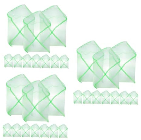 Yardwe 3 Sätze Krabbennetztasche Krabbennetz Zum Angeln Krabbennetz Mit Großer Kapazität Krabbenfangnetz Fischernetze Für Krabben Aufbewahrungstasche Für Krabben Plastik 10 Stück * 3