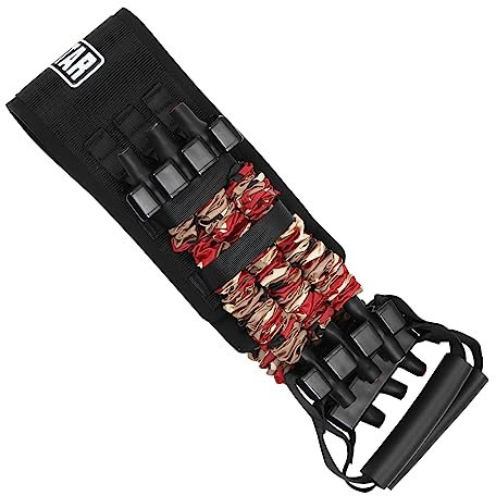 Toddmomy Correa De Entrenamiento para Flexiones Pecho Equipo Fitness Resistente Cinturón Tracción