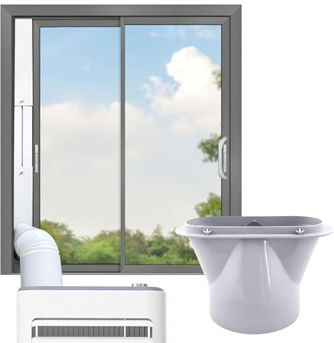Klimaanlage Fensterabdichtung, Fensterabdichtung für Mobile Klimageräte, Fensterabdichtung Klimaanlage, Verstellbare Dachfenster Klimaanlage Abdichtung für Fenster, Flügelfenster, Dachfenster (15CM)