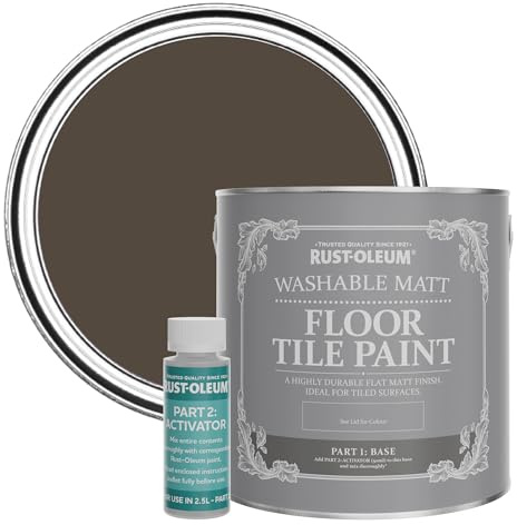 Rust-Oleum Washable Matt Floor Tile Paint - Lockwood 2.5L