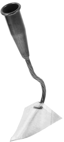 Toyvian Cabeza De Azada Triangular para Jardinería, Herramienta Agrícola Pequeña para Excavar Tierra y Abonar, Cuerpo Metálico Resistente, Uso Cultivo y Huerto