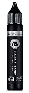 Molotow Liquid Chrome Pack – 3 x Marker Plus A 30 ml Refill