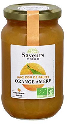 Saveurs Attitudes - Préparation Orange Amère Bio 310G - Unité