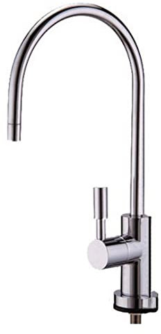 Shurity 130 Rubinetto di prelievo 1 via per depuratori acqua liscia senza metalli pesanti 1/4” Cromo