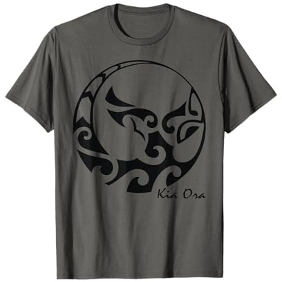 Wal Neuseeland Symbol Kia Ora Culture Haka Maori Dance T-Shirt