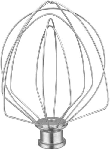 KitchenAid SCHNEEBESEN MIT 6 DRÄHTEN FÜR GROSSE KÜCHENMASCHINEN MIT SCHÜSSELHEBER 5KSMBL6W