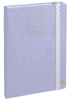 Quo Vadis 2371347Q - Life Journal (Technik des Bullet Journal) mehrsprachig DOTS A5-15 x 21 cm Life Journal Violett
