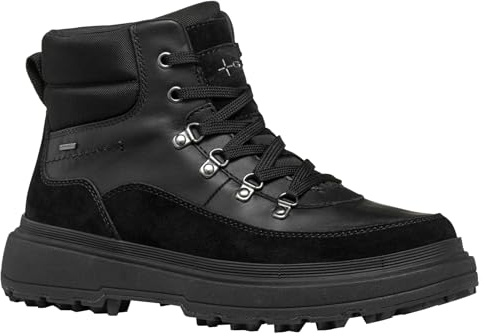 Geox Stivaletti da Donna D Lamidie + Grip ABX, Nero, 38 EU