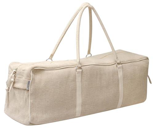 Yogatasche Yogibag Pro - Zip - Jute - 69 Cm - Natur