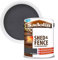 EZ Pack - 10L Sadolin Shed and Fence Wood Stain Grey Shadow All Weather Barrier Paint 5 Year Protect Outdoor Quick Drying Non Drop Easy Application - Grey