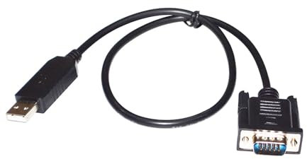 QTAZMJPB ADAPTATEUR USB VERS VGA 15 BROCHES MÂLE CÂBLE DE COMMUNICATION DE DÉBOGAGE SÉRIE for CONTRÔLEURS DE MOUVEMENT VERS PC(5m)