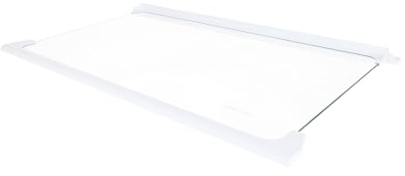 sparefixd Suitable for Miele Glass Shelf & Front Edge Trim White 495 x 300mm Fridge & Freezer