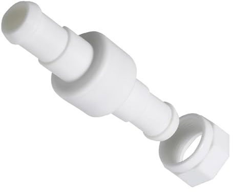 SENRISE 1 Set Poolreiniger Schlauch Drehmutter Kit Pool Ablauf Adapter Schlauch Kugellager Drehgelenk D20 D15 Ersatz Kompatibel mit Polaris 180 280 380 408 PRO