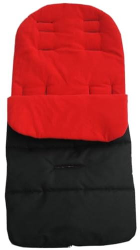 Kinderwagen-Fußsack, warmer, gemütlicher Kinderwagen-Schlafsack mit Polarfleece-Futter, Wimpelsack, abnehmbarer 2-in-1-Bezug für den Winter, die meisten