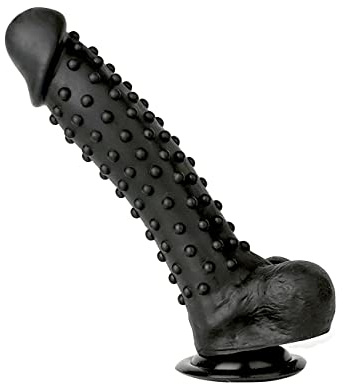 OnundOn - Dildo realista deluxe, consolador con ventosa, de silicona, tamaño XXL, ø 52mm