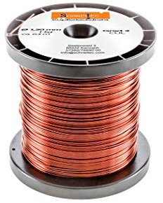 Kupferlackdraht W210 Ø 1,50 mm 1 kg, ca. 63m - CU Lackdraht Grad 2 CUL Kupferdraht Gewicht 1 Kilogramm Durchmesser 1,50 Millimeter Wickeldraht Kupfer Draht nach IEC 60317-13