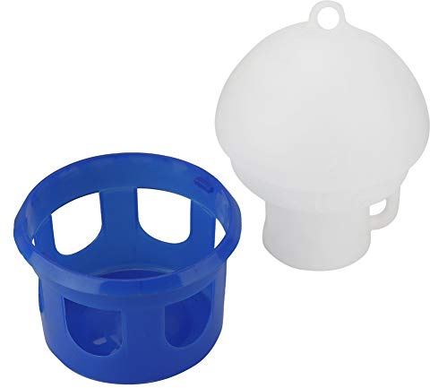 Pigeon Water Feeder, 2L Large Capacity Automatic Bird Waterer for Outdoor aviaries, Durable Plastic Water Dispenser for Racing and Domestic Pigeons