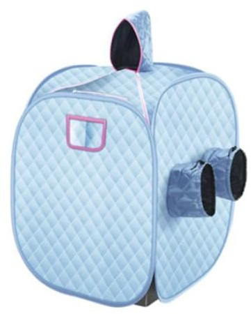 ARTGOS Nerador de portátil, Tienda de fumigación Plegable, Caja for SPA doméstico, Adelgazamiento Corporal for Perder Peso, for una o Dos Personas Sauna De Vapor Casera (Color : Two Person, Size : 1)
