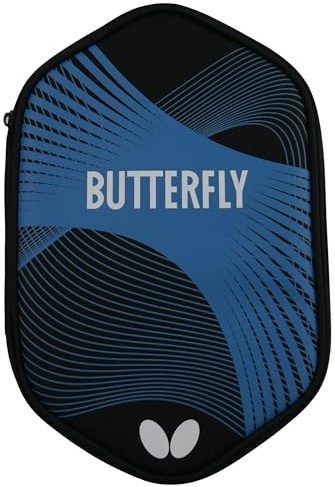 Butterfly Tischtennishülle CASE II | Aufbewahrungstasche für Zwei Tischtennisschläger & sechs Tischtennisbälle | Geeignet für jedes Alter von Anfänger, Fortgeschrittene & Profis