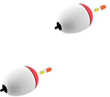 VANZACK 2pcs Drifting Fishing Bobbers Carp Fishing Tackle Bobbers for Fly Surface Floats for Carp Assorted Buoy Floats