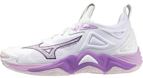 Mizuno Scarpe da pallavolo da Donna, 42 EU, Bianco, 42 EU