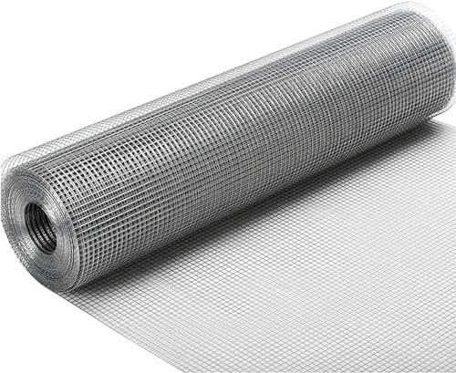 Stainless Steel Wire Mesh Fence Roll 1 x 8 m Bird & Rabbit Protection Small Animal Enclosure