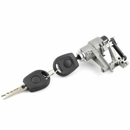 Kofferraumdeckelschloss Heckklappenschloss Heckklappe Hinten Äußere Tür Griff Für VW T5 Für Transporter Für MULTIVAN Für Mit Schloss 2 Schlüssel 1J6827297G 1J6827565B Kofferraumschloss(Lock)