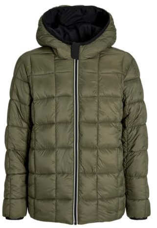 JACK & JONES Jjebrook - Chaqueta reversible para hombre, Negro, S