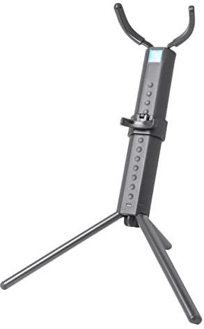 UPKOCH Saxophonständer Saxophonhalter Aufbewahrungsregal Für Tenorsaxophone Klarinettenständer Zusammenklappbarer Saxophon-stativhalter Halterungen Für Wandregale Black Metall