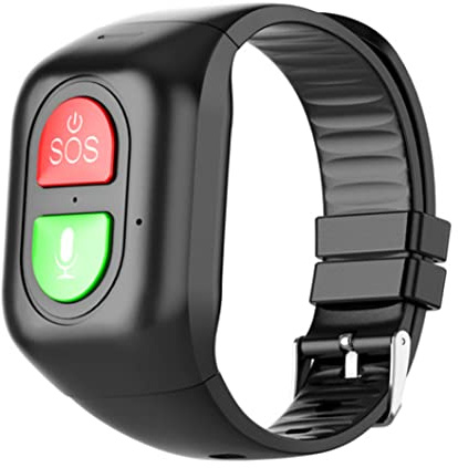SOS Bracelet, GPS Tracking Bracelet, Location Emergency Call, Fitness Trackers Watch for Seniors Kids