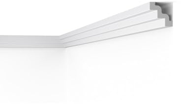 ST3 NOMASTYL Moulure de plafond - 75 x 75 x 2000 mm - NOËL & MARQUET - une marque de NMC - Polystyrène