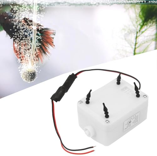 Mini-Luftpumpe 12V, Zya680 22Kpa Leistungsstarke Elektrische Aufblasbare Luftpumpe Dc12V Durchfluss 7,5 L/Min, Für Ozongenerator, Luftbett, Aquariumtank
