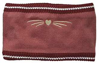 Vertbaudet Mädchen Loopschal mit Katze dunkelrosa 128/158