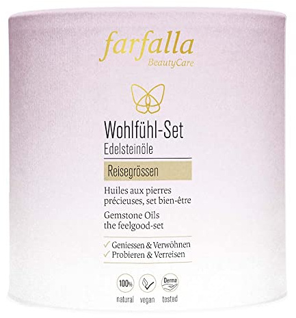 Farfalla Edelsteinöle, Wohlfühl-Set, 7x10ml