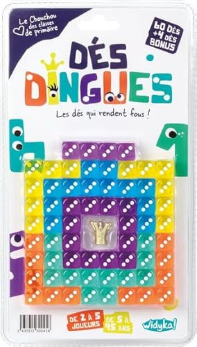 Widyka - Jeu Dés Dingues 64 Dés
