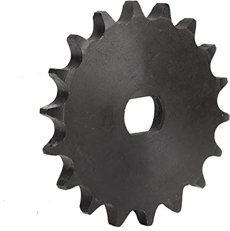 HEITIGN 428 Metal Chain Sprocket 428 Chain Motor Pinion Gear Carbon Steel Chain Sprocket for My1020 My1012 Zxf1122 Gear Motor Inner H Hole 12x17mm 18t (18T)