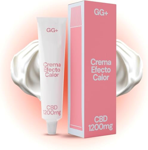GG PLUS Crema Dolores Musculares y Articulaciones 40ml | Crema Antiinflamatoria Efecto Calor | Gel Térmico Preparación Músculos y Ligamentos | Hecha con Extractos Botánicos Naturales Libre Parabenos