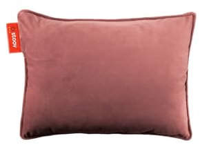 STOOV Ploov¹ - Wärmekissen - Drahtlos - Infrarot-Wärmetechnik - Standard Batterie mit 2,5 bis 5 Stunden drahtlose Wärme - 45x60 cm - Velvet Pepper Pink