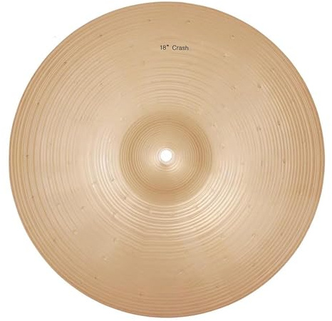 Platillo Tipo Crash Platillos De Bronce Fosforado De 18/20 Pulgadas Para Batería Instrumento Musical De Percusión De Platillo Crash Ride(18 Inch)
