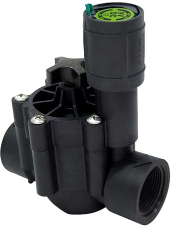 S&M 570209 - Elettrovalvola con solenoide da 9 V, attacco da 1 (pollice) | Pressione di esercizio: da 1 a 10 ATM | Portata: 19 a 151 L/min