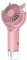 lineno Ventilateur Pulvérisation Portatif,Mini Ventilateur Portatif Rechargeable par USB - Refroidisseur d'air Ventilateur de Poche,Ventilateur à main pour Camping,Bureau,Extérieur,Voyage (Rose 1)