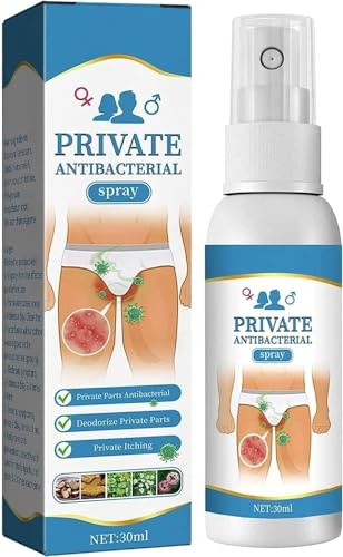 Spray antibatterico per le parti intime, rinfrescante e lenitivo istantaneo, antiprurito corpo batteriostatico per uomo e donna