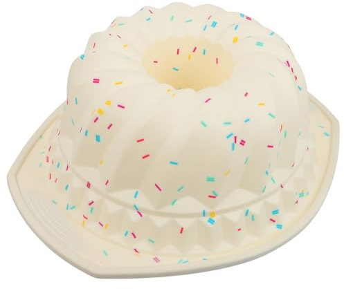 BIUDECO Stampo Savarin in Silicone Spesso Anti-deformazione Lavabile per Dolci DIY Tortiera Riutilizzabile per Torte e Dolcetti Regalo per Amanti della Pasticceria