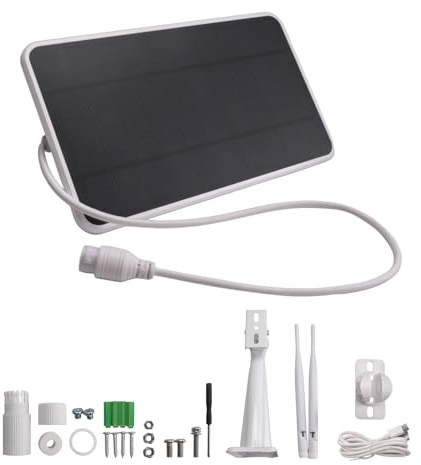 Aniyaa 6W 4G Solar Router,WiFi Repeater,4G Router Solar Powered One Machine,IP66 Waterproof