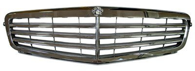 Kühlergitter komplett chrom/silber Mod. ELEGANCE für Mercedes C Class (W204) – Mod. 06/07