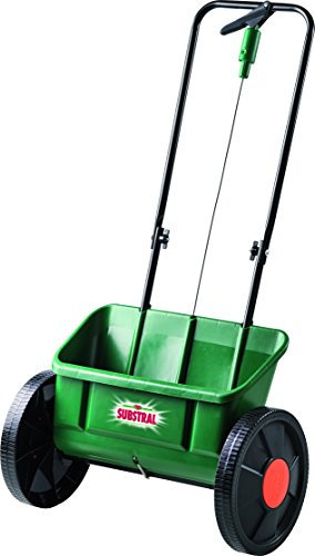 Substral EvenGreen Kastenstreuwagen, Streuwagen mit großen Rädern zum Ausbringen von Dünger, Samen, Kalk und Sand, 1 St.
