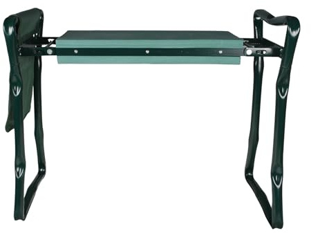 AWEHIRU labworkauto Garden Foldable Bench Seat Stool Kneeler Portable Garden Folding Stool
