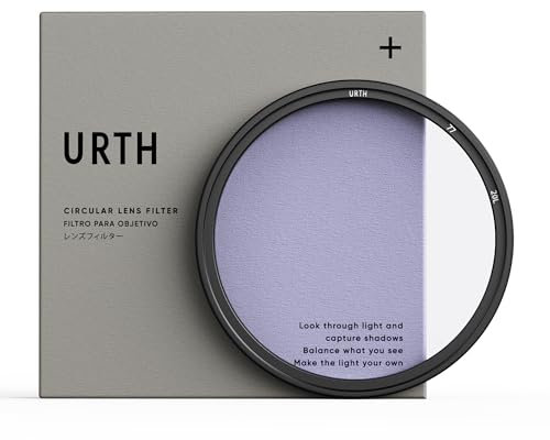 Urth 77mm Neutral Night Lens Filter (Plus+) — 20-Layer Nano-Coated Neodymium Light Pollution Reduction for Advanced Night Sky & Star Clarity